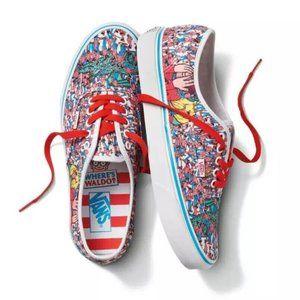 Authentic "Where's Waldo?" VANS - Limited Edition - Pristine Condition